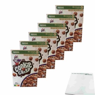 Nestlé Cookie Crisp FR 6er Pack (6x375g Packung) + usy Block