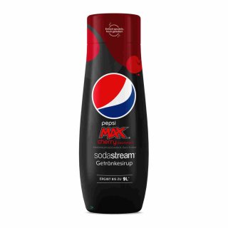 SodaStream Pepsi Max Cherry Getränke-Sirup Zero Zucker 6er Pack (6x0
