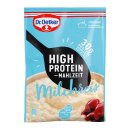 Dr. Oetker High Protein Mahlzeit Milchreis 6er Pack (6x104g Beutel) + usy Block