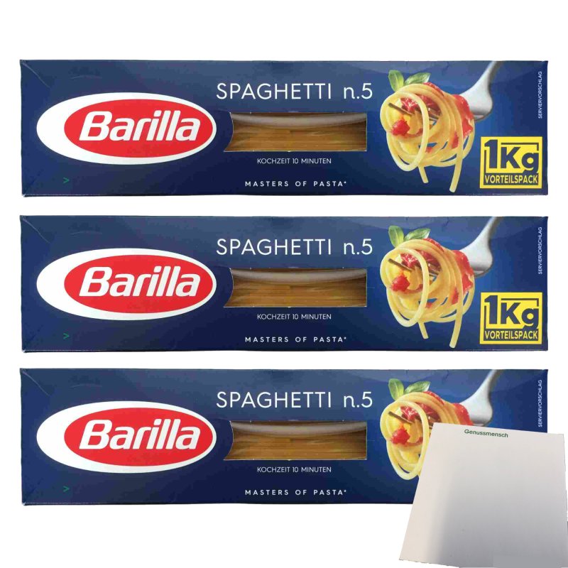 Pâtes spaghetti n°5 Barilla - 1kg