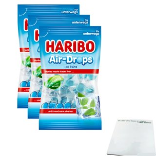 Air Drops menthe glaciale - Bonbons Haribo - sachet 100g