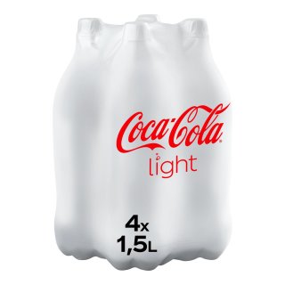 Light 4 petflessen x 1,5 liter