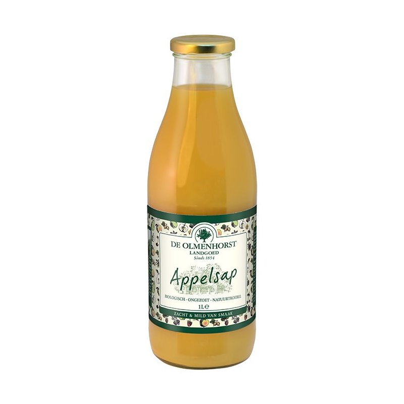 Appelsap BIO 6 Flessen X 1 Liter