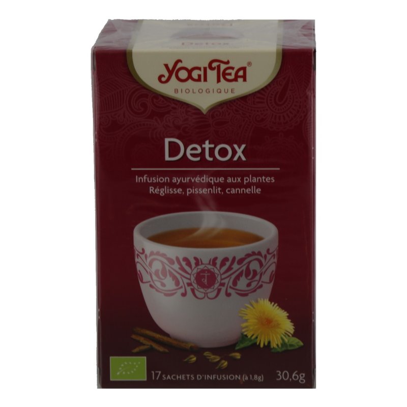 Detox Tea Bio Pakje 17 Zakjes X 18 Gram 4530