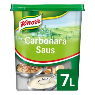 Carbonara saus Kaassaus met spek Bus 1,23 kilo