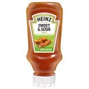 Heinz Sweet & Sour Sauce 3er Pack (Süß-Sauer Sauce 3x220ml Flasche) + usy Block