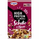 Dr. Oetker High Protein Müsli Schoko & Nuss...