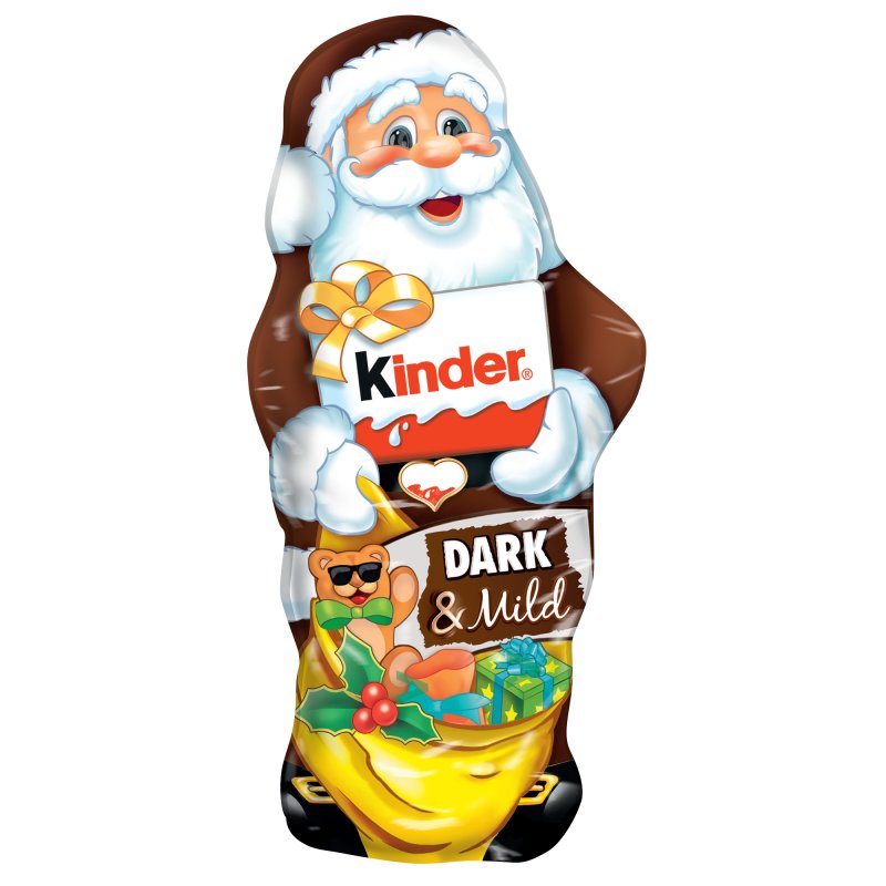 Kinder Weihnachtsmann Dark & Mild (110g Packung)