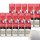 Smoke Island E-Shisha Strawberry ohne Nikotin 10er Pack (10x600 Züge) + usy Block