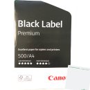 Canon Kopierpapier Black Label 80g/m² A4 500BL + usy...