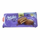 Milka Choc & Choc Kuchen mit Schokoladencreme 12er Pack (12x175g Packung) + usy Block
