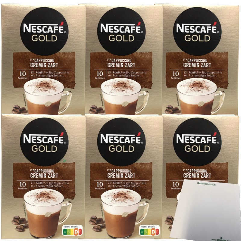 Nescafe Gold Typ Cappuccino Cremig Zart Getr Nkepulver X G Packung