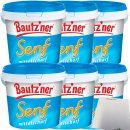 Bautzner Senf mittelscharf 6er Pack (6x1kg Eimer) + usy...