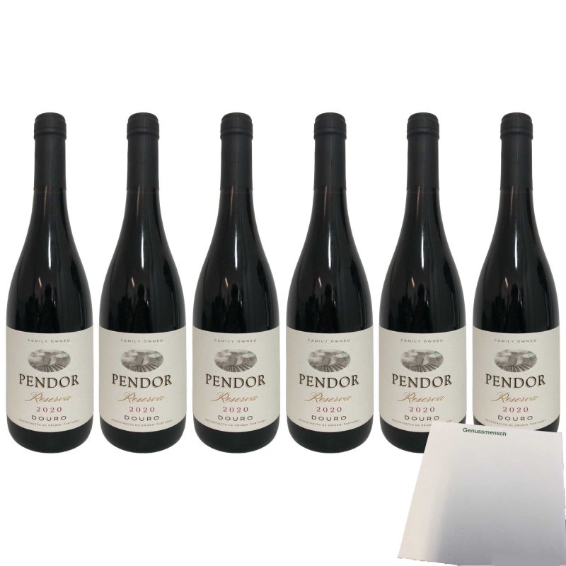Flasche 6er Rotwein) (6x0,75l Vinho Douro Pendor Reserva Tinto Pack +