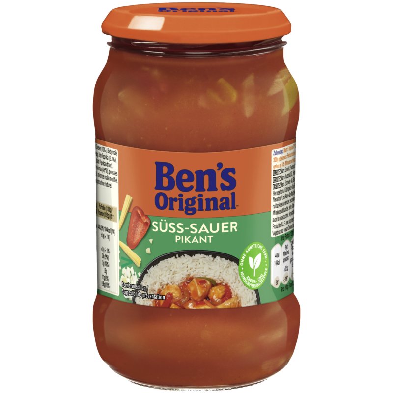 Ben&amp;#39;s Original Sauce Süss-Sauer Pikant (400g Glas)