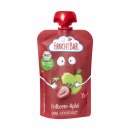 FruchtBar Bio Fruchtpüree Erdbeere, Apfel (100 g)