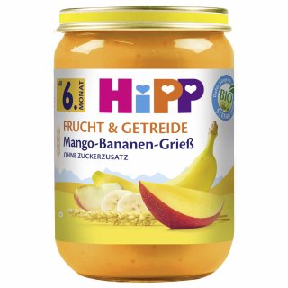 HiPP Mango Bananen Grieß (190 g)