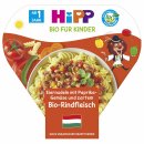 HiPP Kinder-Teller Eiernudeln mit Paprika-Gemüse und...