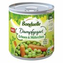 Bonduelle Erbsen mit Möhrchen dampfgegart  (425 ml)