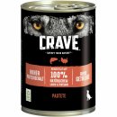 CRAVE Hund Adult Pastete mit Lachs & Truthahn (400 g)