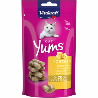 Vitakraft Katzensnack Cat Yums + Käse (40 g)