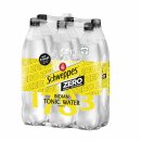 Schweppes Tonic Water Zero (6x1,25 l) VPE