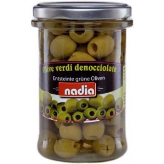 nadia entkernte Oliven (310ml Glas)