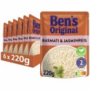 Bens Original Express Basmati&Jasmin (6x220g Packung)