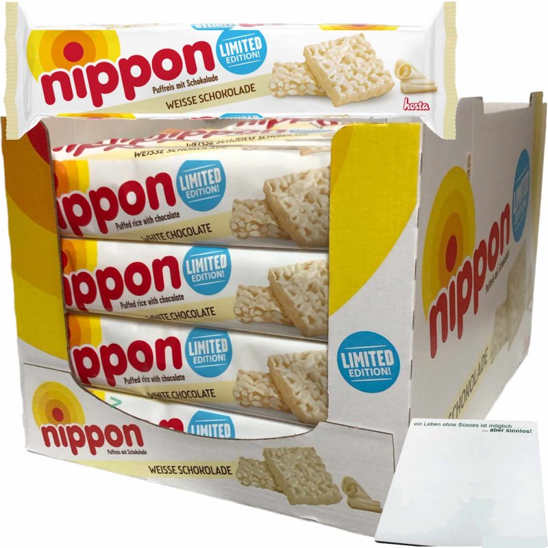 Nippon Häppchen white 24er Pack (24x200g Packung) + usy Block