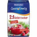 Sweet Family Gelierzucker 2zu1 6er Pack (6x500g Packung)...