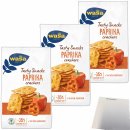 Wasa Tasty Snacks Paprika Crackers 3er Pack (3x150g...