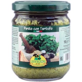 Pesto Genovese mit Trüffel (180g Glas)