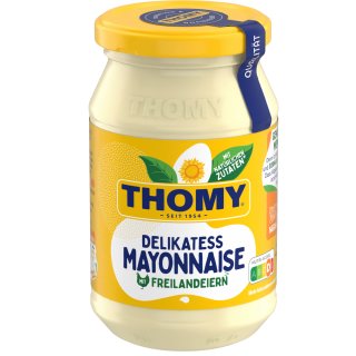 Thomy Delikatess Mayonnaise 80% 1x250ml MHD 08.2023 Restpoten Sonderpreis