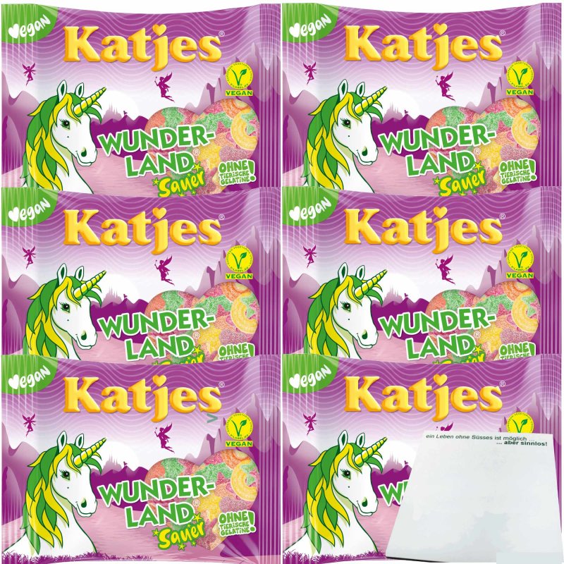 Katjes Wunderland Fruchtgummi Sauer Er Pack X G Packung Usy B