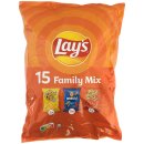 Lays 15 Family Mix Chips 3 verschiedene Sorten 3er Pack (3x315g Beutel) + usy Block