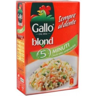 Gallo blond Riso Reis (500g Packung)