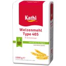 Kathi Weizenmehl Typ 405 mit Getreide aus der Region 6er Pack (6x1kg Packung) + usy Block