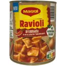 Maggi Ravioli Arrabiata in extra scharfer Tomatensauce (800g Dose)