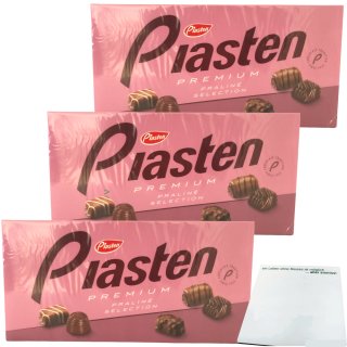 Piasten Pralinenmischung Premium Praline Selection 3er Pack (3x400g Packung) + usy Block