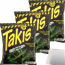 Takis Zombie Mais-Snack Habanero & Gurke 3er Pack (3x92,4g Packung) + usy Block