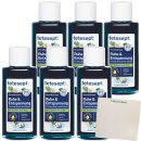 Tetesept Ruhe & Entspannungsbad 6er Pack (6x125ml Packung) + usy Block