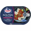Appel Zarte Filets vom Hering Tomate Burgunder Art 3er Pack (3x200g Dose) + usy Block