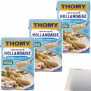 Thomy Les Sauce Hollandaise legere 3er Pack (3x250ml Packung) + usy Block