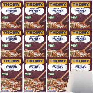 Thomy Les Sauces Pfannen Sahne Sauce VPE (12x250ml Packung) + usy Block