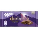 Milka Dark Milk Dunkle Alpenmilch Schokolade 3er Pack (3x85g Tafel) + usy Block