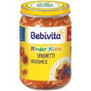 Bebivita Spaghetti Bolognese ab dem 1 Jahr 3er Pack (3x250g Glas) + usy Block