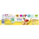 Hipp Apfel-Banane mit Babykeks 6er Pack (6x190g Glas) + usy Block