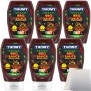 Thomy Vegan BBQ Sauce würzig rauchig 6er Pack (6x300ml Flasche) + usy Block
