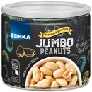 Edeka Jumbo Peanuts Erdnusskerne geröstet und gesalzen 3er Pack (3x200g Dose) + usy Block