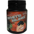 White Bling Strawberry Chewing Gum by Pietro Lombardi (63g pack)